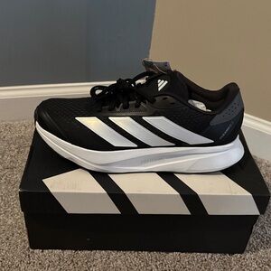 Adidas Black and White Athletic Sneakers